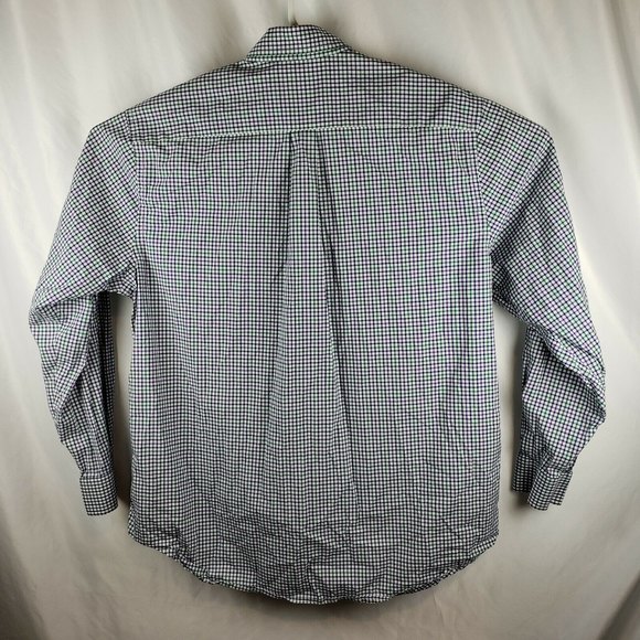 Vineyard Vines Mens XL Slim Fit Murray Shirt Button Down Front Check EUC - Picture 4 of 11